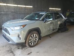 Salvage cars for sale from Copart Angola, NY: 2020 Toyota Rav4 XLE Premium