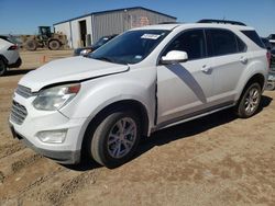 Salvage cars for sale at Amarillo, TX auction: 2017 Chevrolet Equinox LT