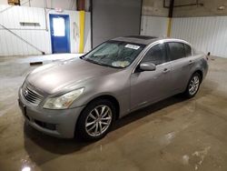Salvage cars for sale from Copart Glassboro, NJ: 2007 Infiniti G35