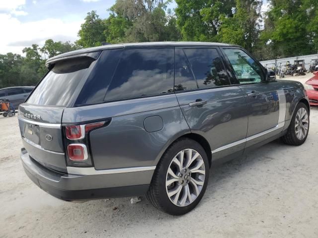 2018 Land Rover Range Rover HSE