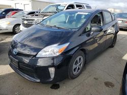 Salvage cars for sale from Copart Martinez, CA: 2015 Toyota Prius