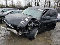 Salvage cars for sale from Copart Waldorf, MD: 2009 Chevrolet Tahoe Hybrid