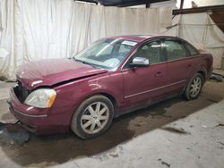 Salvage cars for sale from Copart Ebensburg, PA: 2005 Ford Five Hundred Limited