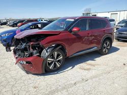 Salvage cars for sale at Kansas City, KS auction: 2021 Nissan Rogue SL