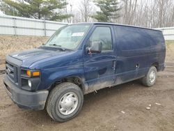 Salvage cars for sale from Copart Davison, MI: 2011 Ford Econoline E350 Super Duty Van