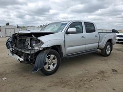 Salvage cars for sale from Copart Bakersfield, CA: 2006 Toyota Tacoma Double Cab Long BED