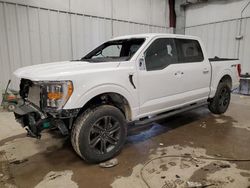 Salvage cars for sale at Franklin, WI auction: 2022 Ford F150 Supercrew