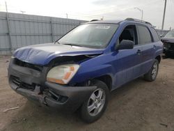 KIA salvage cars for sale: 2007 KIA Sportage LX