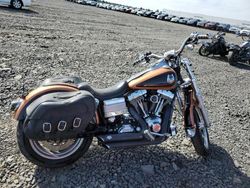 Salvage motorcycles for sale at Airway Heights, WA auction: 2008 Harley-Davidson Fxdl 105TH Anniversary Edition