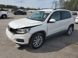 Volkswagen salvage cars for sale: 2015 Volkswagen Tiguan S