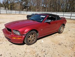 Salvage cars for sale from Copart Austell, GA: 2005 Ford Mustang GT