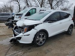 Salvage cars for sale from Copart Bridgeton, MO: 2019 Chevrolet Bolt EV Premier