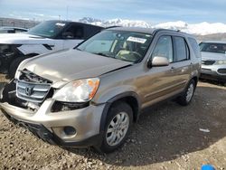 Honda salvage cars for sale: 2005 Honda CR-V SE