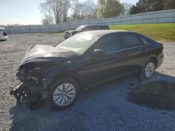 Salvage cars for sale at Gastonia, NC auction: 2019 Volkswagen Jetta S