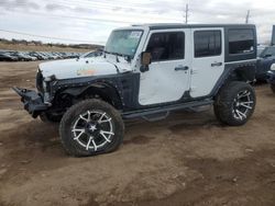 Salvage cars for sale from Copart Colorado Springs, CO: 2016 Jeep Wrangler Unlimited Sport