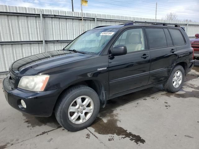 2002 Toyota Highlander Limited