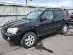 Toyota Highlander salvage cars for sale: 2002 Toyota Highlander Limited