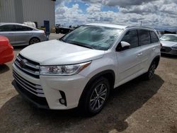Salvage cars for sale from Copart Tucson, AZ: 2019 Toyota Highlander SE