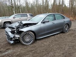 Salvage cars for sale at Bowmanville, ON auction: 2023 Mercedes-Benz C 300 4matic