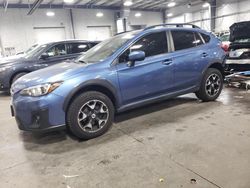 Subaru salvage cars for sale: 2018 Subaru Crosstrek Premium