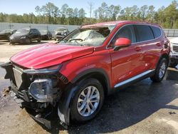 Salvage cars for sale at Harleyville, SC auction: 2020 Hyundai Santa FE SEL