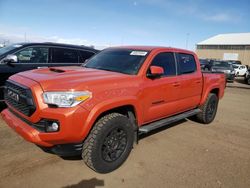 Salvage cars for sale at Brighton, CO auction: 2016 Toyota Tacoma Double Cab