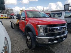 Salvage trucks for sale at Louisville, KY auction: 2018 Ford F550 Super Duty