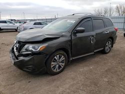 Salvage cars for sale at Greenwood, NE auction: 2017 Nissan Pathfinder S