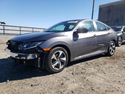 Salvage cars for sale from Copart Fredericksburg, VA: 2019 Honda Civic LX