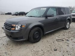Salvage cars for sale at Wayland, MI auction: 2017 Ford Flex SE