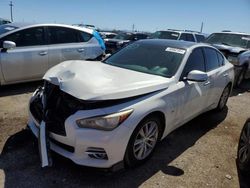 Salvage cars for sale from Copart Tucson, AZ: 2015 Infiniti Q50 Base