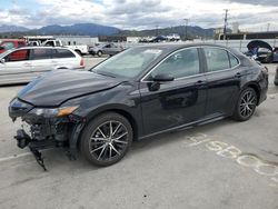 Salvage cars for sale at Sun Valley, CA auction: 2021 Toyota Camry SE Night Shade