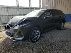 Salvage cars for sale at Kansas City, KS auction: 2022 Lexus RX 450H L Luxury