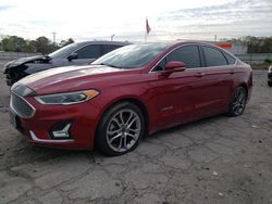 Salvage cars for sale at Montgomery, AL auction: 2019 Ford Fusion Titanium