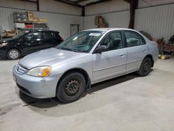 Salvage cars for sale from Copart Chambersburg, PA: 2002 Honda Civic LX