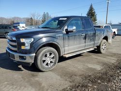 Salvage trucks for sale at Ham Lake, MN auction: 2015 Ford F150 Super Cab