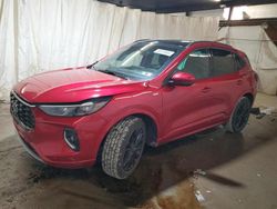 Salvage cars for sale at Ebensburg, PA auction: 2023 Ford Escape ST Line Premium