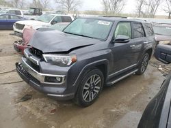 Salvage cars for sale at Bridgeton, MO auction: 2022 Toyota 4runner Limited