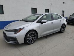 Salvage cars for sale from Copart Farr West, UT: 2020 Toyota Corolla SE