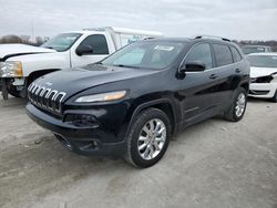 Salvage cars for sale at Cahokia Heights, IL auction: 2016 Jeep Cherokee Limited