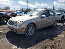 Salvage cars for sale at Columbus, OH auction: 2003 Mercedes-Benz C 240