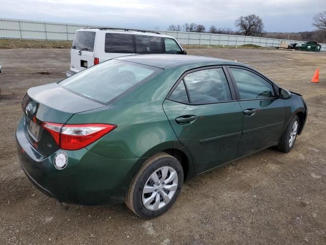 2016 Toyota Corolla L