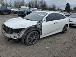 Salvage cars for sale from Copart Portland, OR: 2019 Honda Civic EXL