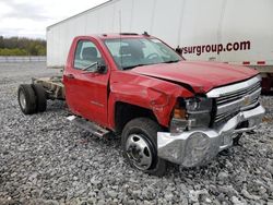 Chevrolet salvage cars for sale: 2015 Chevrolet Silverado C3500