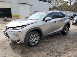 Salvage cars for sale from Copart Austell, GA: 2016 Lexus NX 200T Base