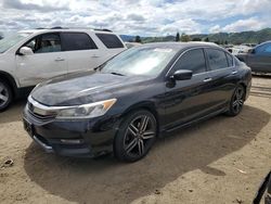 Salvage cars for sale from Copart San Martin, CA: 2016 Honda Accord Sport