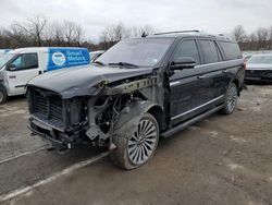 Salvage cars for sale at Marlboro, NY auction: 2018 Lincoln Navigator L Reserve