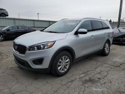 Salvage cars for sale from Copart Dyer, IN: 2018 KIA Sorento LX