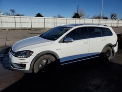 Salvage cars for sale at Littleton, CO auction: 2019 Volkswagen Golf Alltrack S