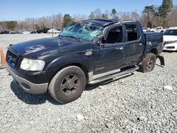 Salvage cars for sale from Copart Mebane, NC: 2002 Ford Explorer Sport Trac